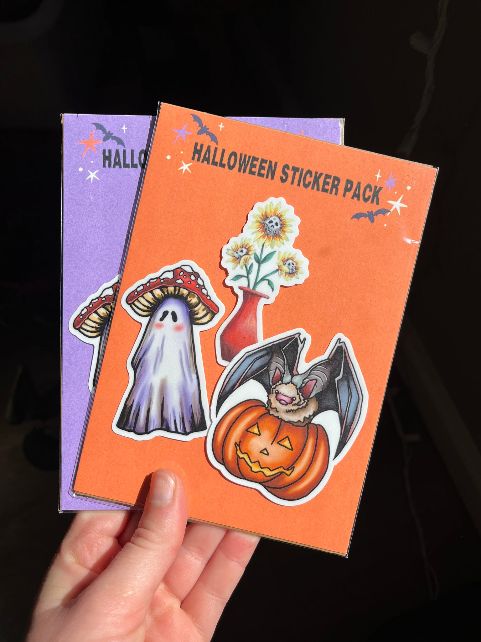 Halloween Sticker Pack - Halloween Custom Art Vinyl Stickers- Koiativity