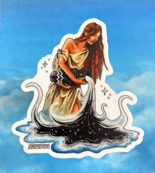 Zodiac Signs & Fantasy Sticker - Koiativity Vinyl Sticker Custom Art