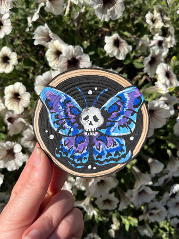 Hand Painted Mini Moth