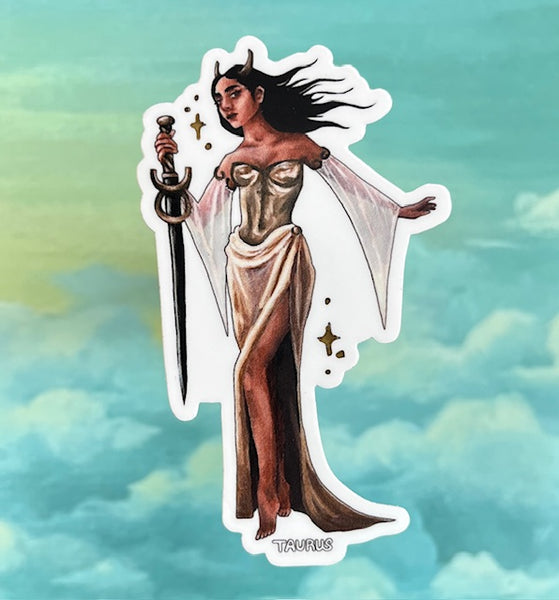 Zodiac Signs & Fantasy Sticker - Koiativity Vinyl Sticker Custom Art