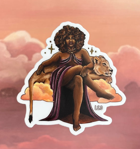 Zodiac Signs & Fantasy Sticker - Koiativity Vinyl Sticker Custom Art