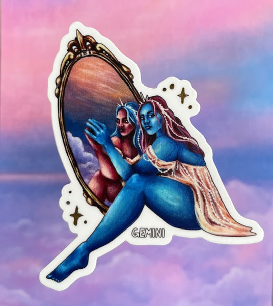 Zodiac Signs & Fantasy Sticker - Koiativity Vinyl Sticker Custom Art