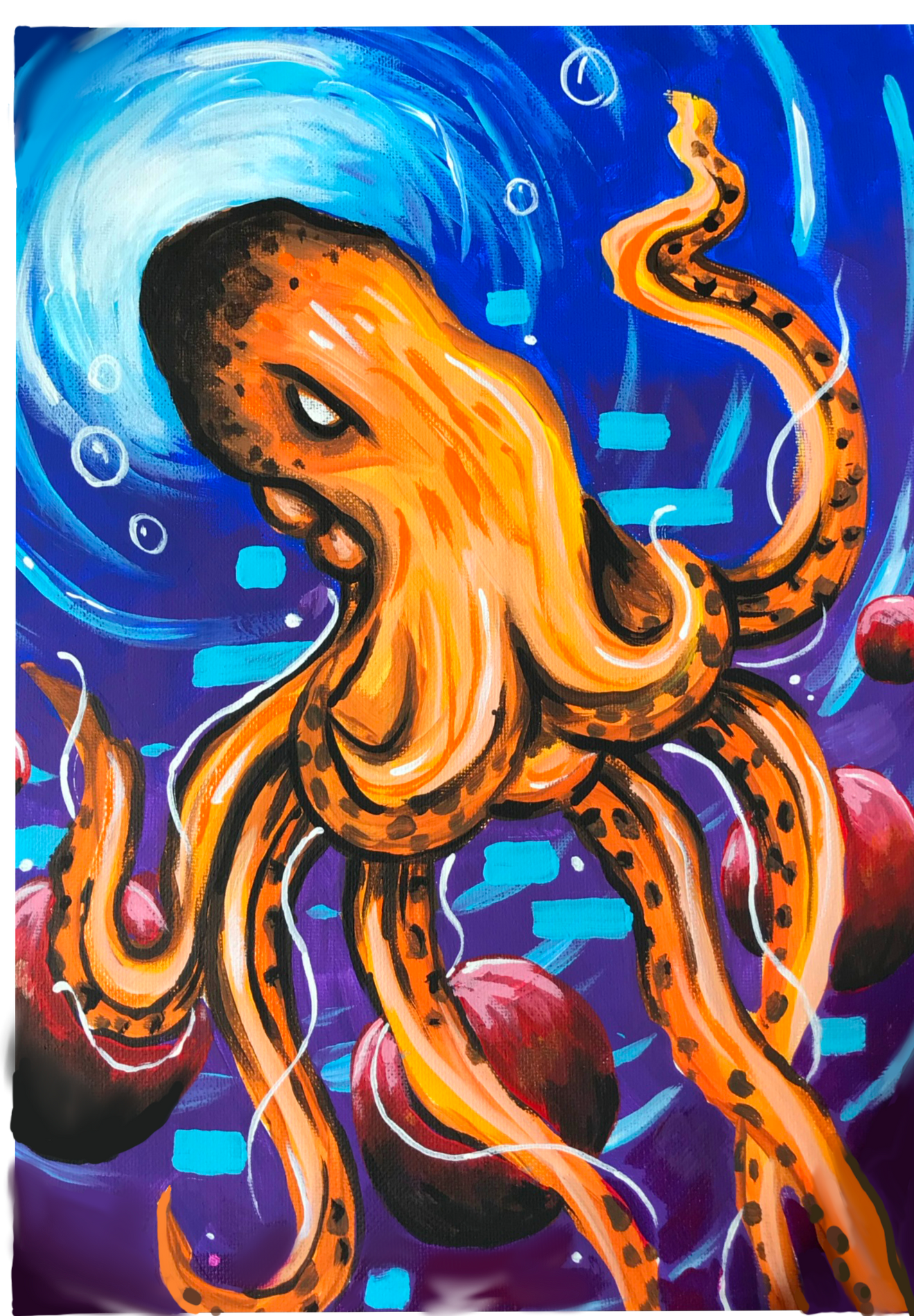 Octopus Art Print